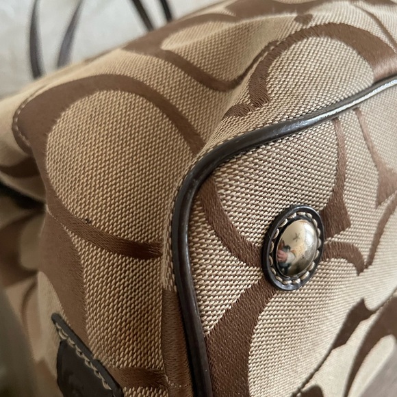 Coach Kisslock Frame Satchel - Picture 8 of 16